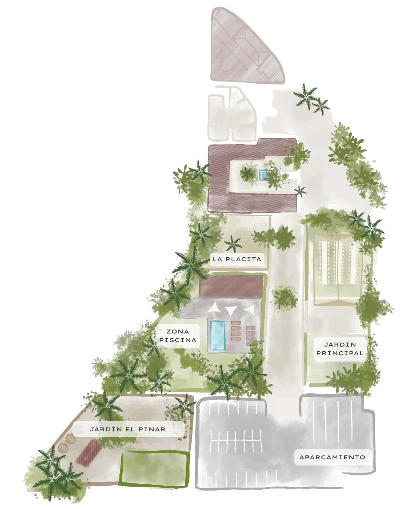 Map El Tribunal
